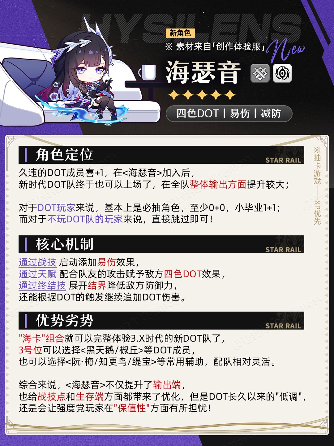 【V3.4攻略】久违DOT队 海瑟音｜抽取建议 2