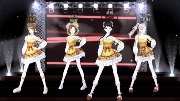 女团mv，但黄油小熊