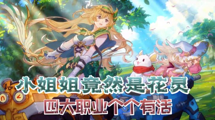 【角色扮演】一款二次元风格的森林系,可爱花灵,四大英雄,体验轻松战斗❗❗❗截图