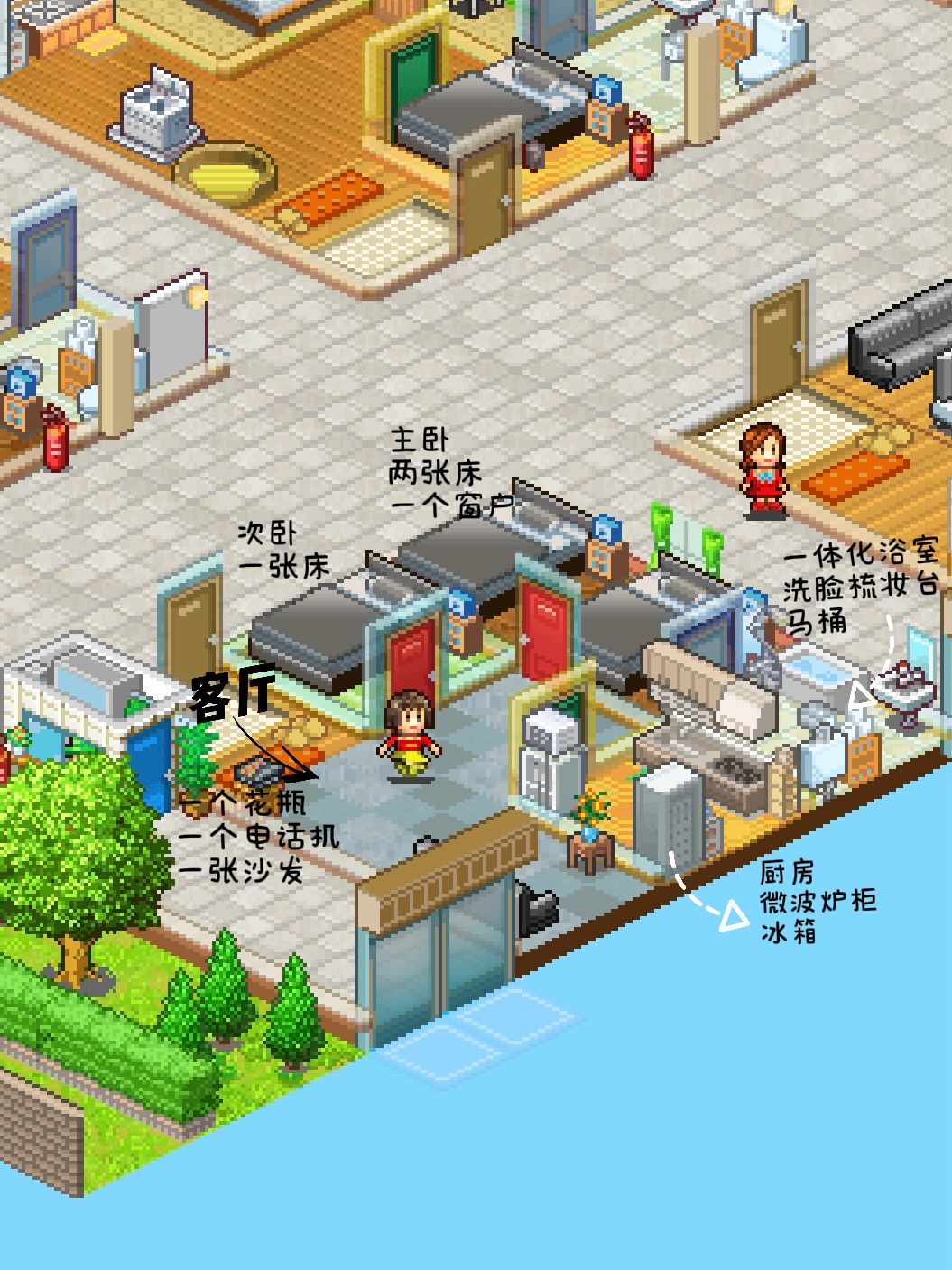 小公寓的布局来啦!! 2