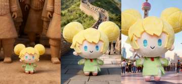 最新周边来了！咦？森森修好了传送门，可以出发噜！