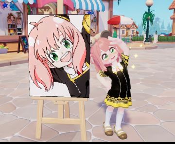 在心动小镇中cosplay！>v<