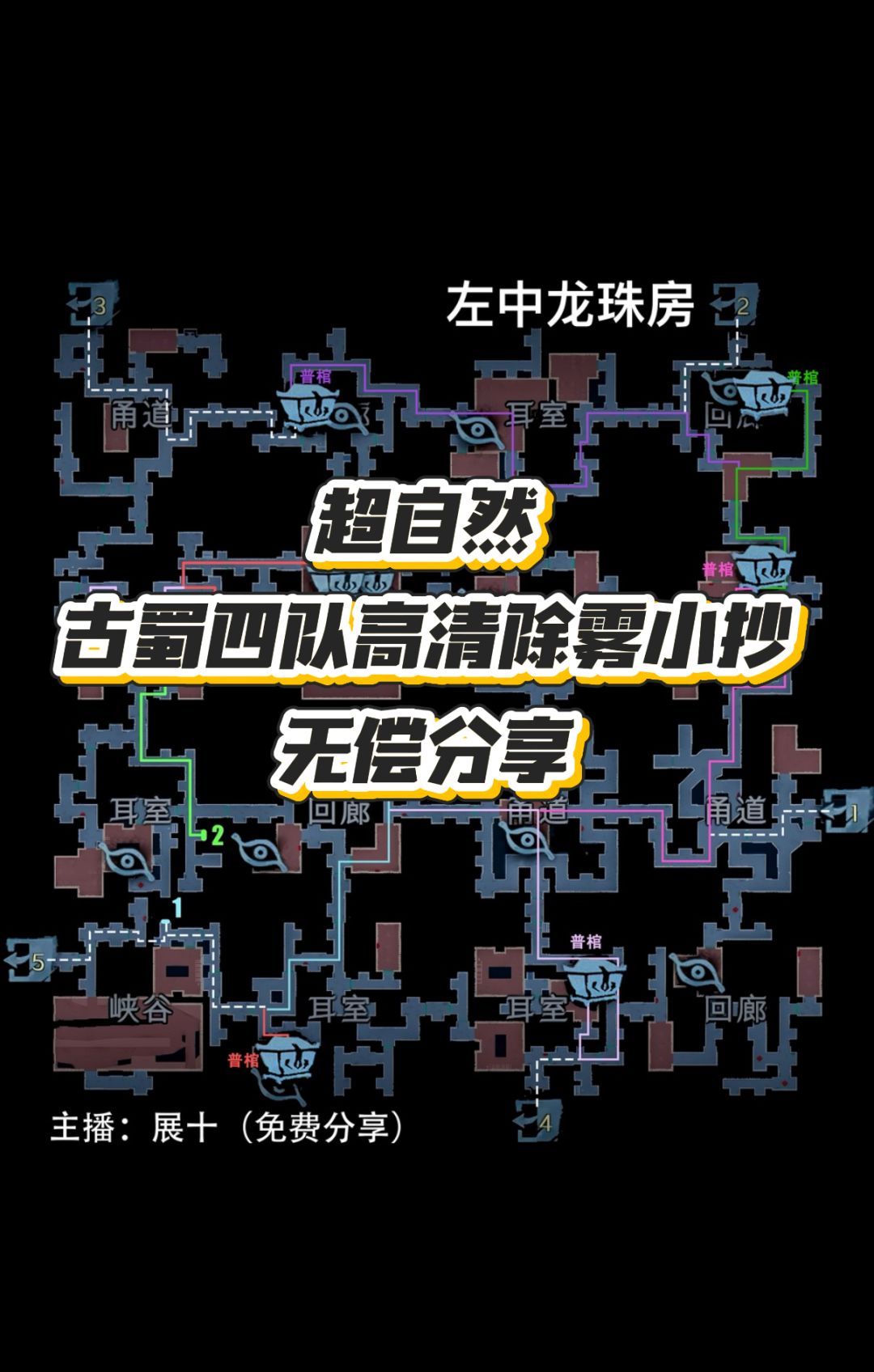 超自然行动组古蜀四队小抄分享❕ 1