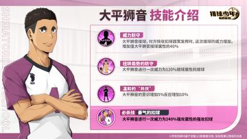 球员技能介绍丨大平狮音 12月26日登场！