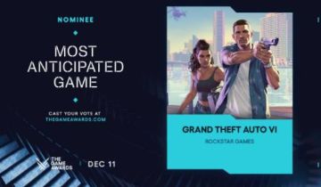《GTA6》连续两年斩获TGA最受期待奖，网友：希望不会有第三年了