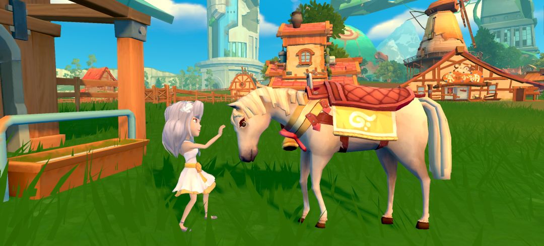猥琐地跟🐴马儿玩耍 1