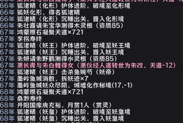 一个刚化形的狐妖,三年平推妖帝势力截图