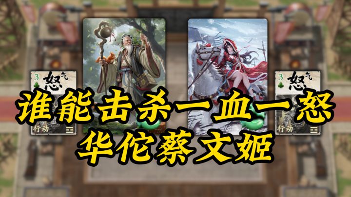 名将杀谜题!谁能两张牌击杀一血一怒华佗蔡文姬?截图