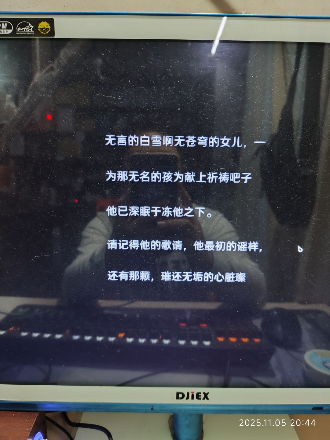 有没有人发现字打错了好多 1