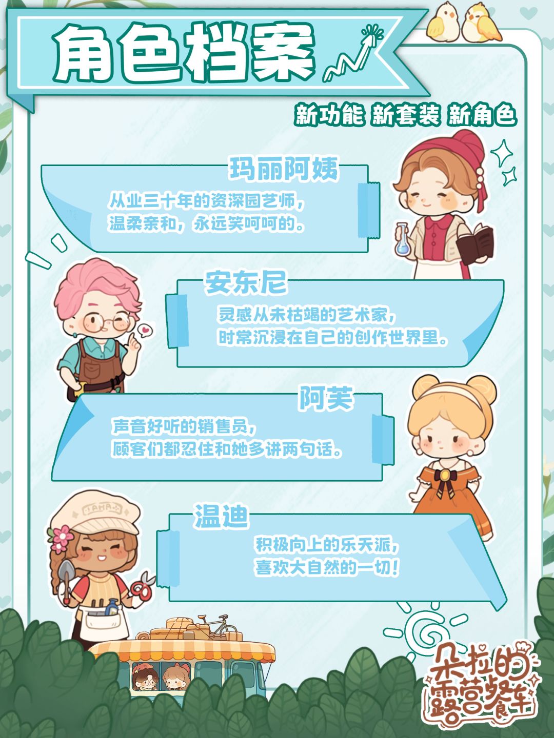 ✨《朵拉的露营餐车》全新花园玩法抢先知！✨ 3