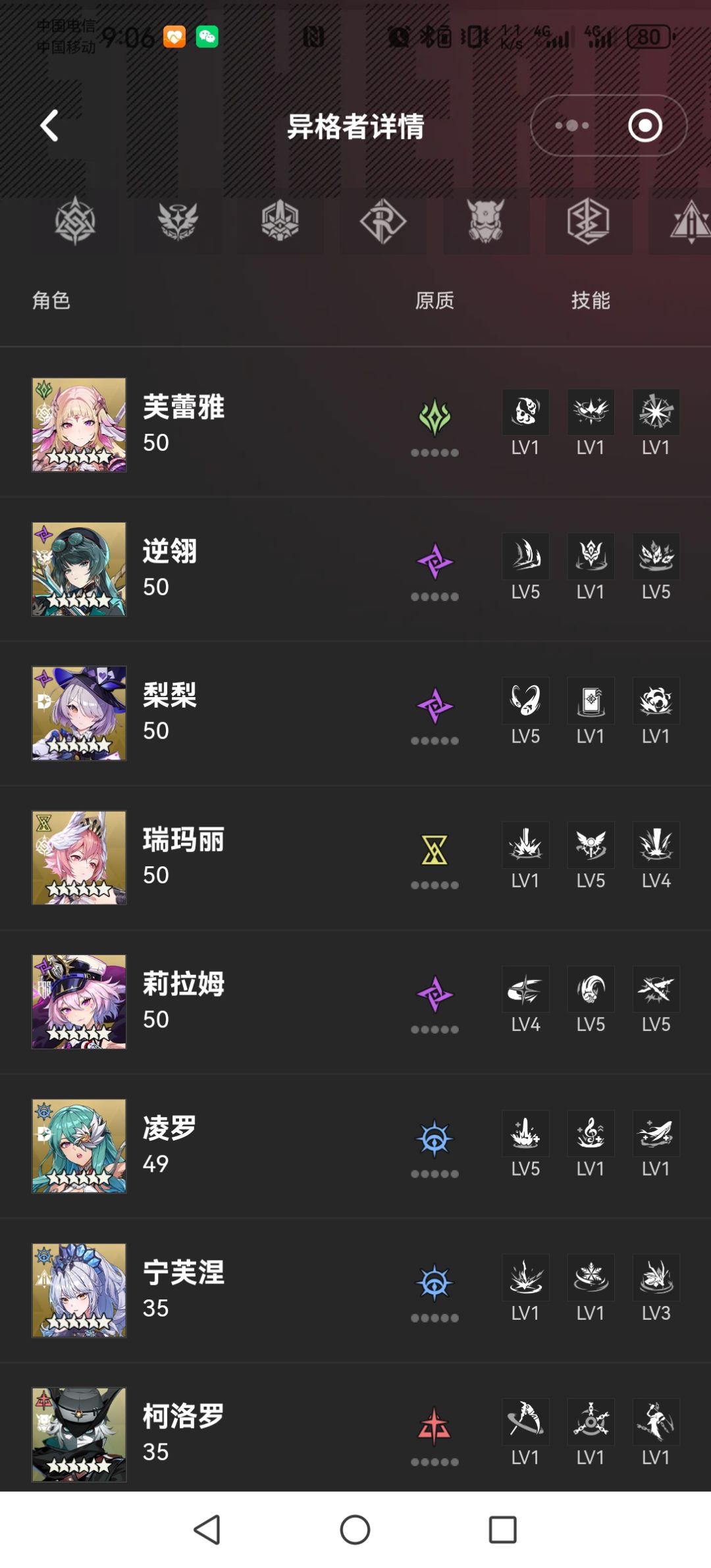新手求助角色培养顺序 1