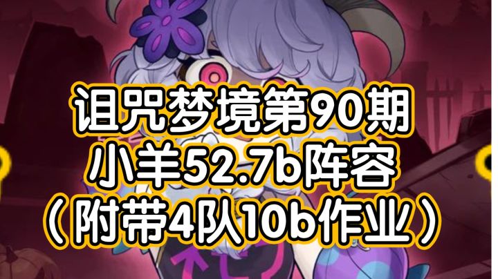 剑与远征诅咒梦境第90期小羊52.7b阵容(上限可57b)截图