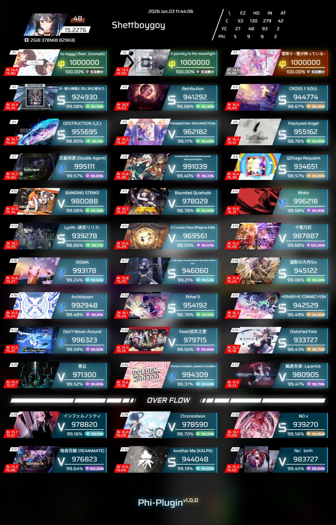 14第二收+飞升0.05 1
