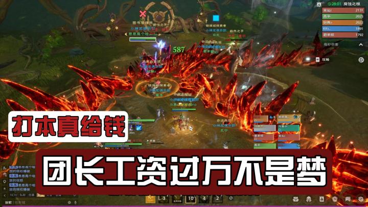 【MMORPG】双端互通,全民带薪打本的时候来了,团长直接破万截图