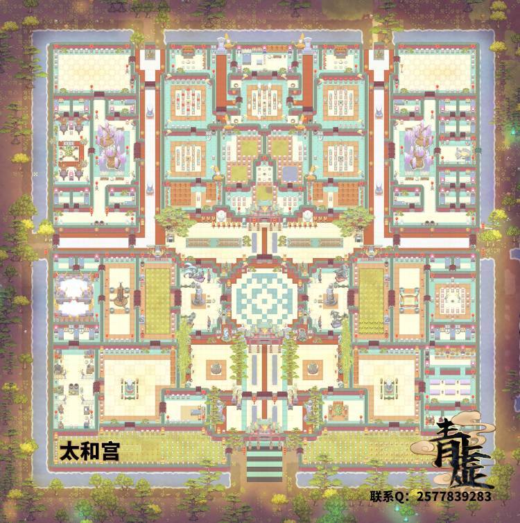 【青虚出品】门派蓝图_太和宫_剑域 1