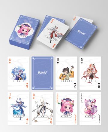 【周边抽奖】桃花型男照片分享拉票赢灵兽扑克牌周边哦~