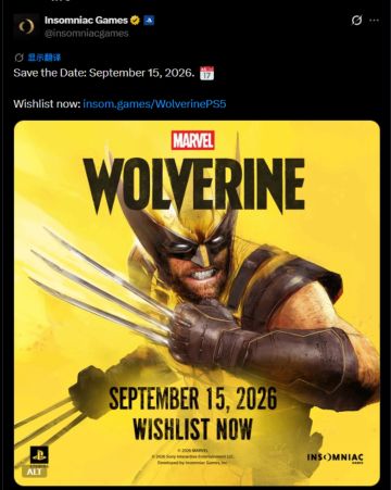 「新资讯」Insomniac 再确认《漫威金刚狼》9 月 15 日发售