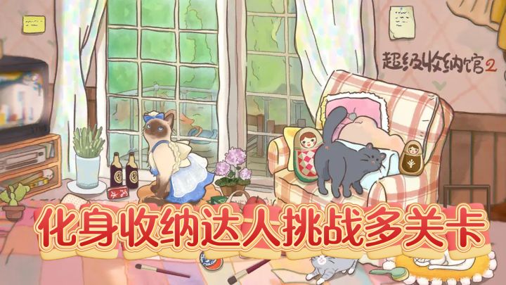 化身收纳达人挑战多关卡,小心2D平面别盖住物品,截图
