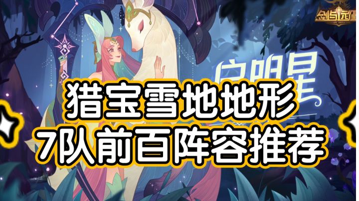 一决胜负!剑与远征猎宝角逐雪地地形7队前百阵容推荐截图