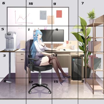 【六一活动】新皮肤再次曝光 趣味拼图大赛（已发奖）