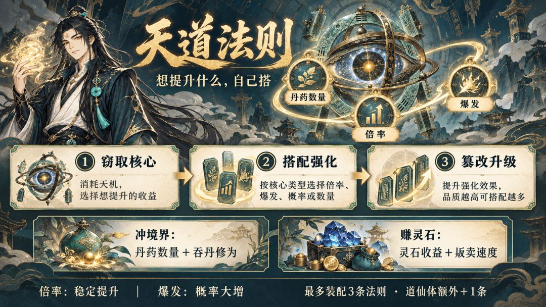 重生外挂炼丹师10.12飞升新版本更新! 2