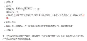 猫游中的伤害构成