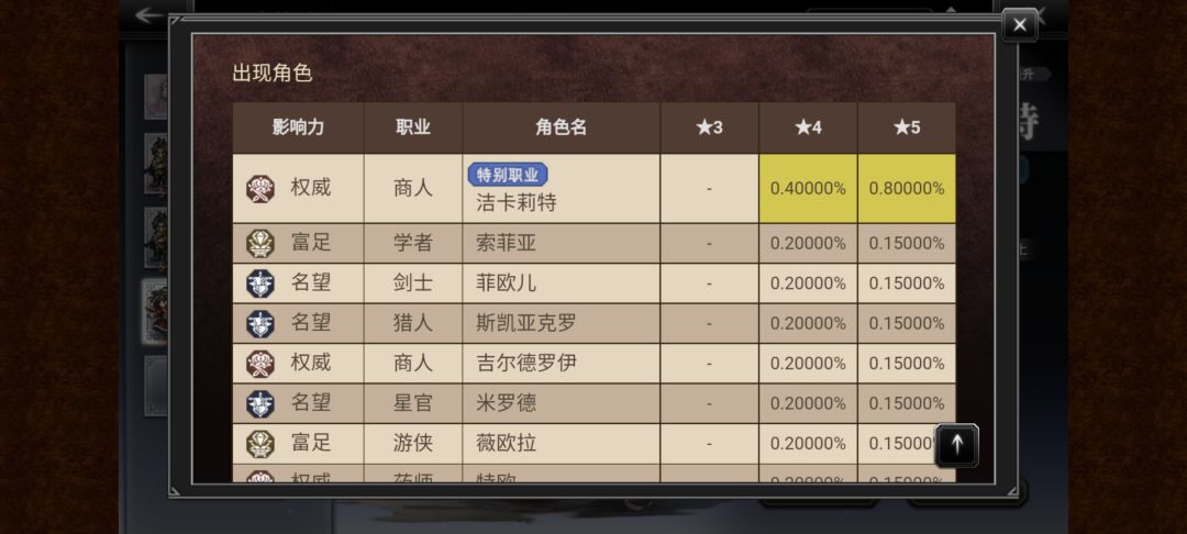 20抽出了，但是四星半。 2