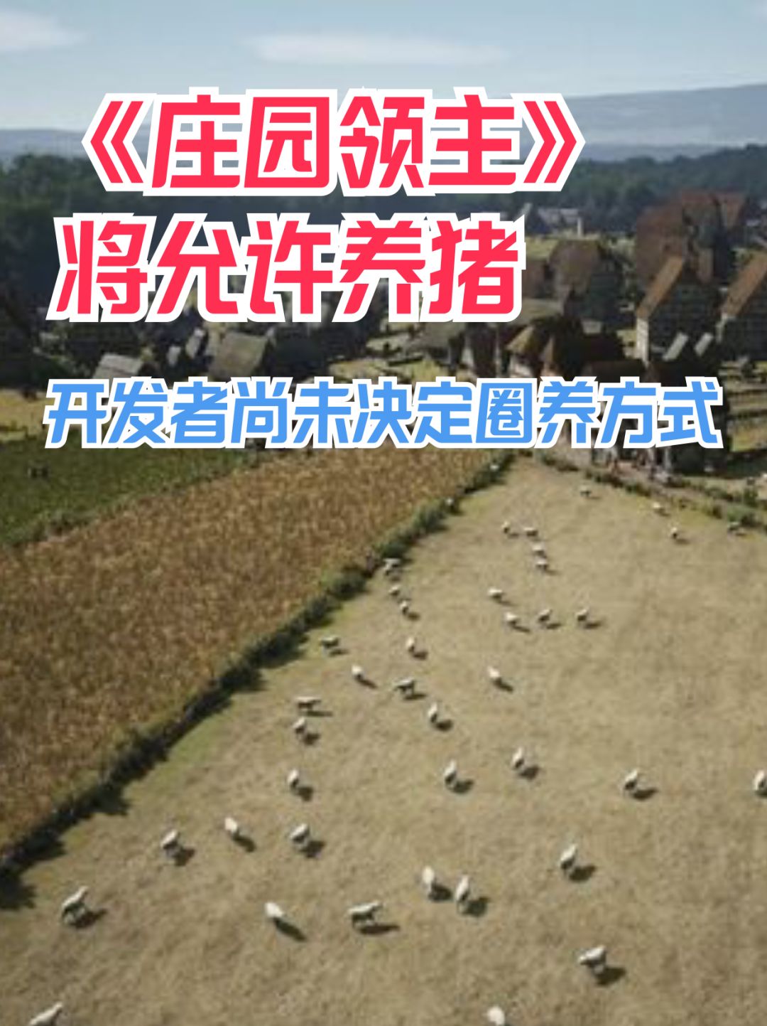 《庄园领主》开发者正在为“猪猪”设计住所 1