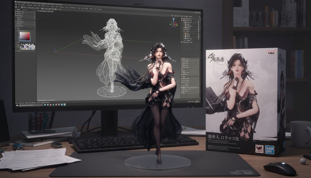 给女鹅们做了AI手办 7