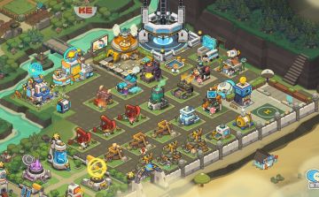 分享自己航空小镇的布局