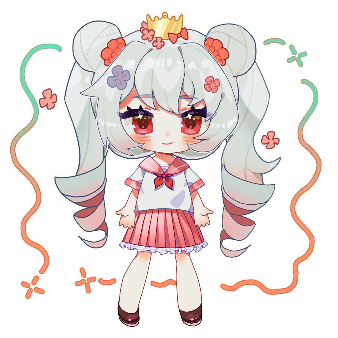 四周年快乐!摸了水手服王女! 1