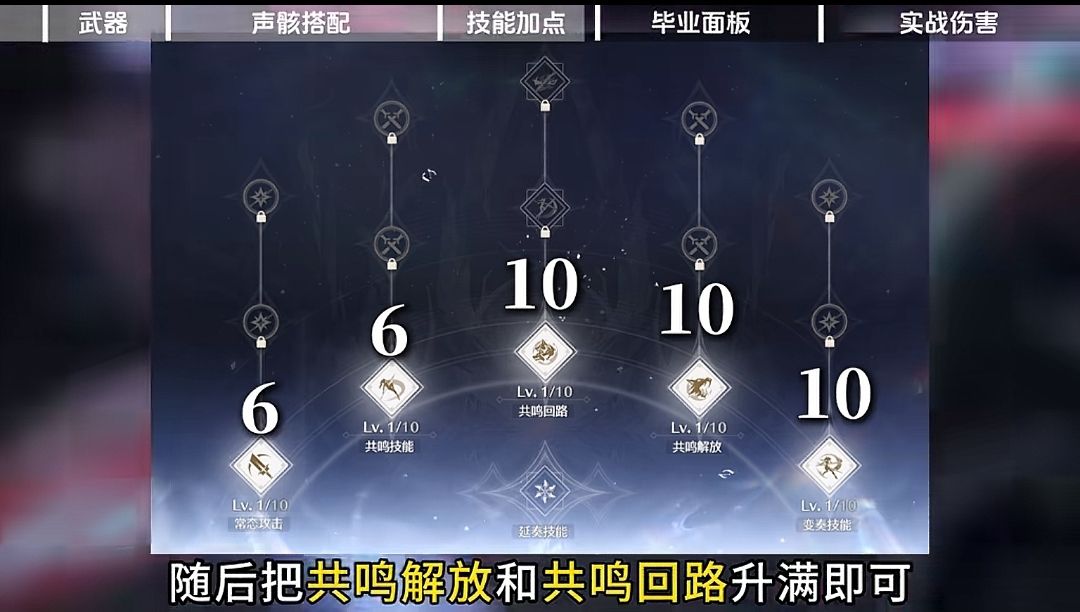 露帕毕业面板、技能加点、声骸搭配参考 2