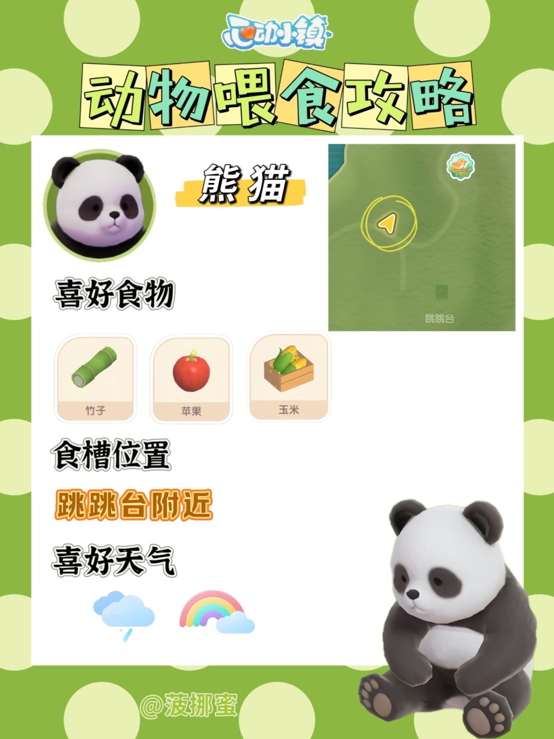 ✨心动小镇动物食槽位置及喜好攻略✨ 3