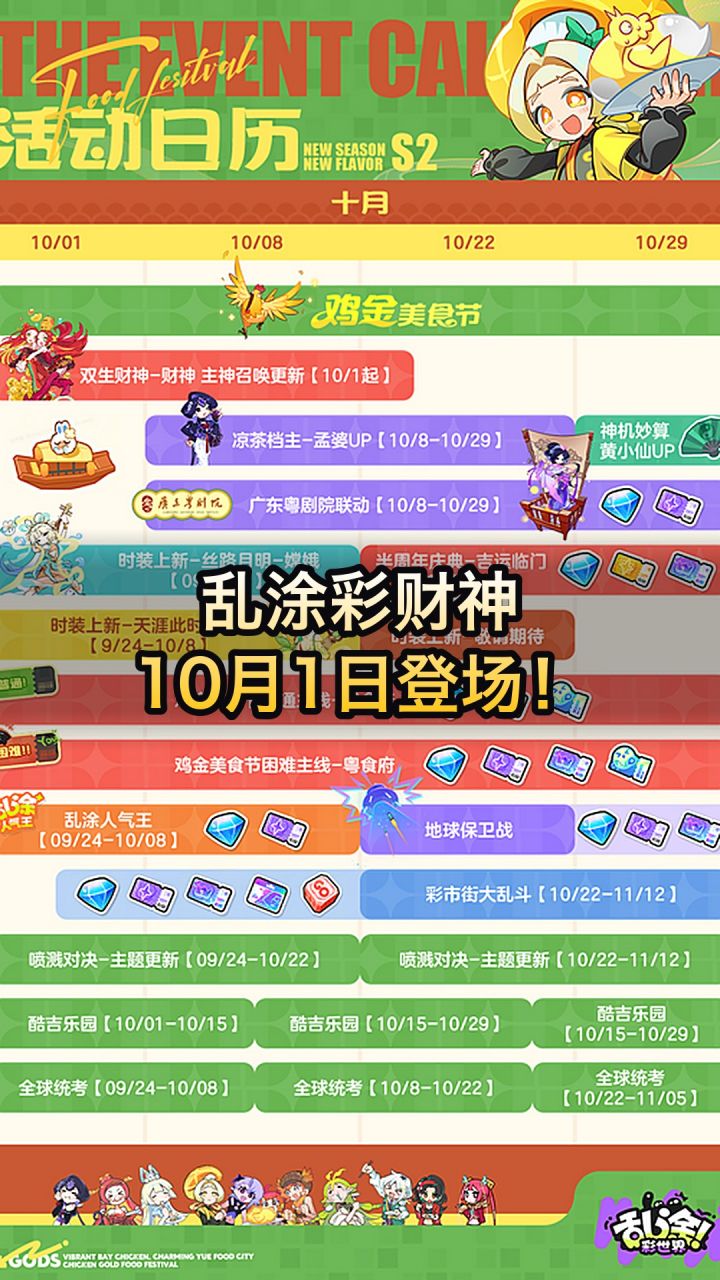 首个双形态主神来了!乱涂彩财神定档10.1截图