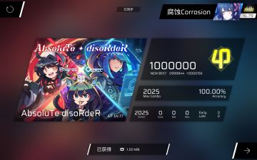 AbsoluTe disoRdeR AT17.2 ALL PERFECT ！