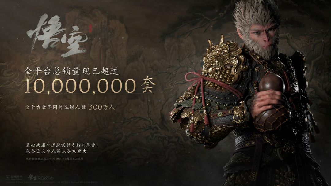 回忆2024《黑神话:悟空》游戏事件❗ 2