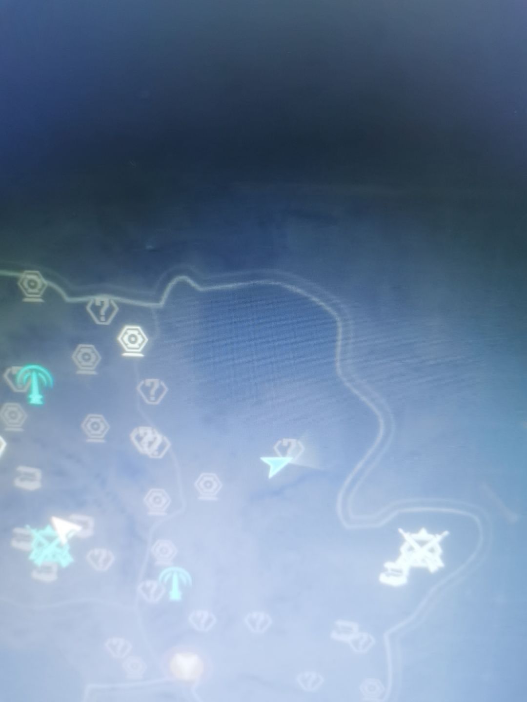 秘境四地图位置提示有个图标是错的，正确答案（右往左）圆三角三角圆！截图