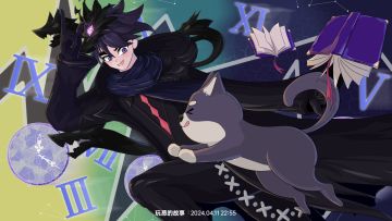 【SS15创作】魔影-M与墨墨