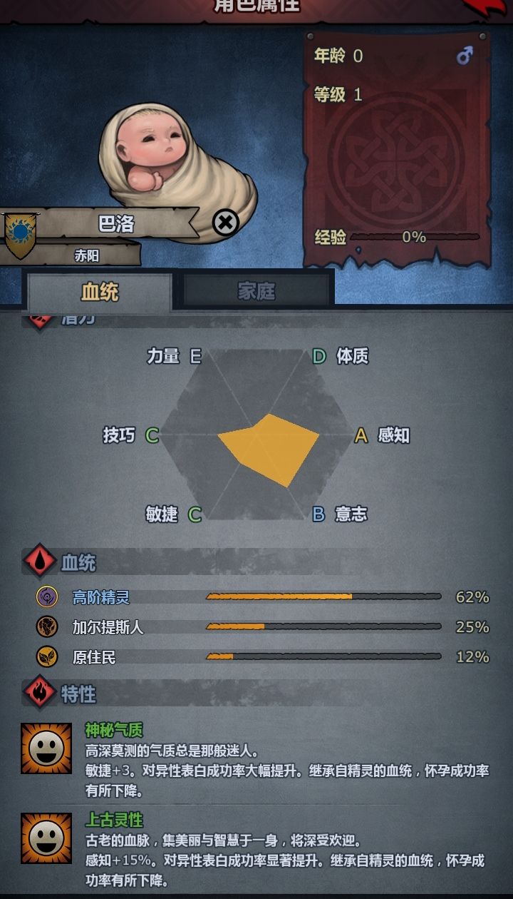 就差一个特性就变异上自传了母亲有一个神秘父亲没有截图