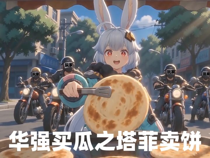 华强买瓜之塔菲卖饼截图