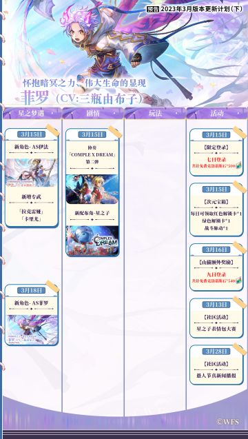 版本计划 | 2023年3月版本更新计划（下）