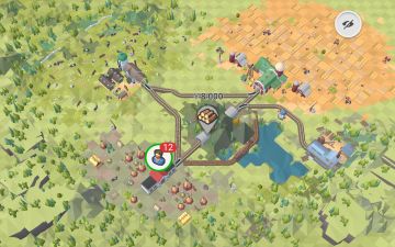 DLC创意宝石：蓝1-10关铁路线路图