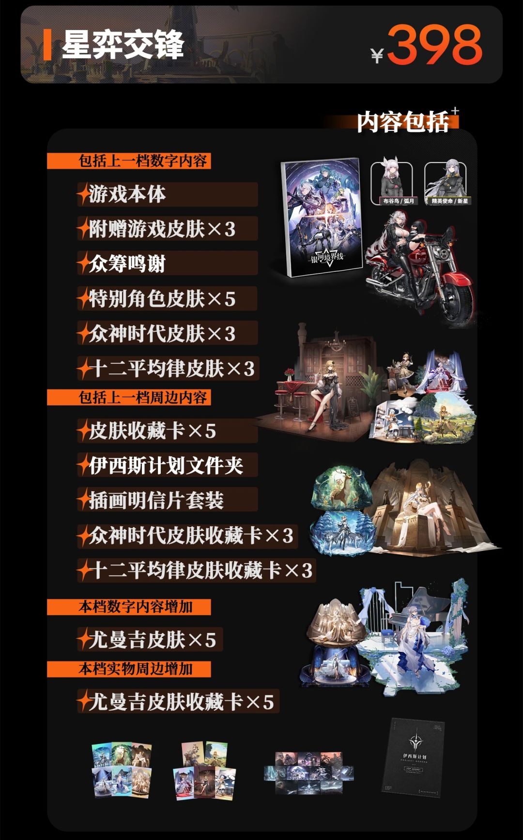 停运又复活!《银河境界线》单机版开启众筹,最低档位98元 4