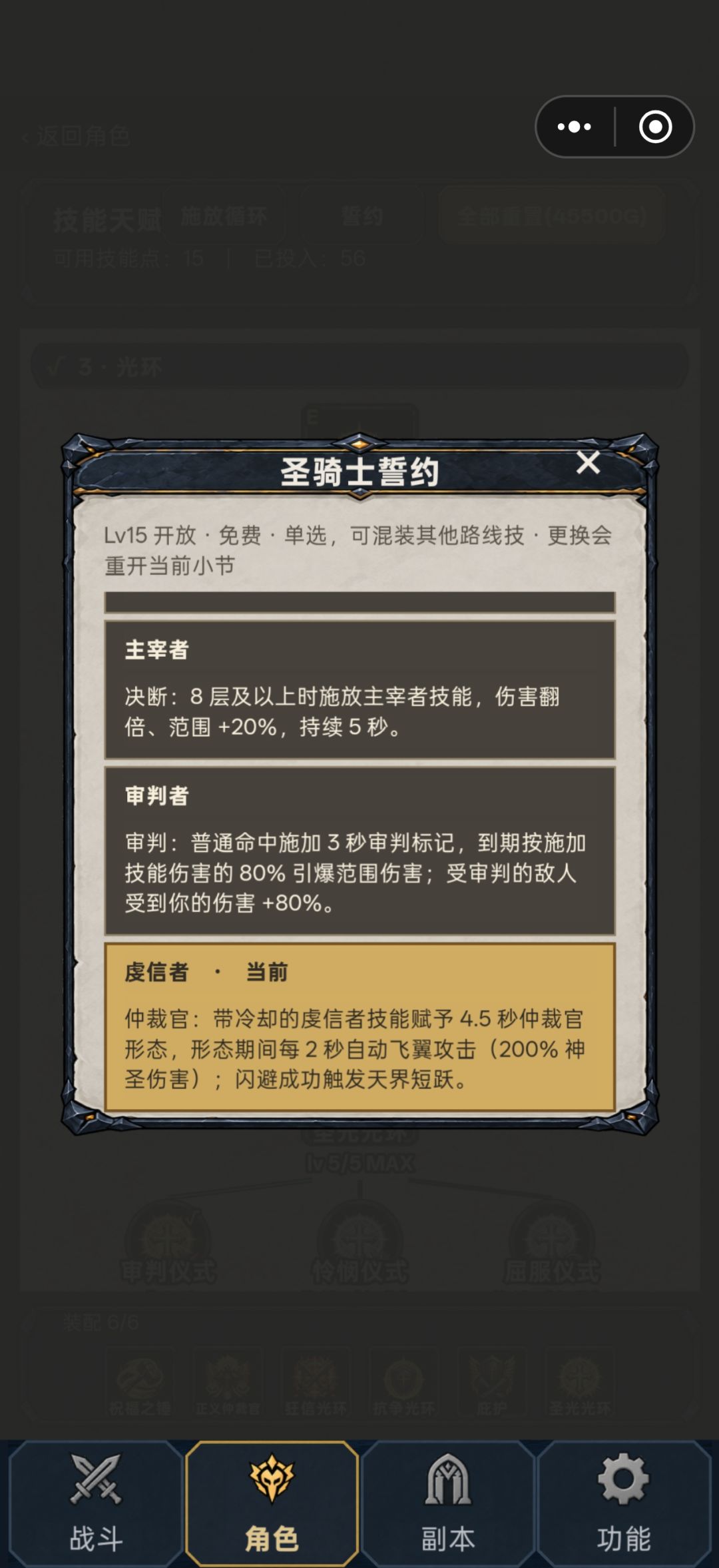 圣骑士,万亿伤害过渡攻略,到困难30没压力 3