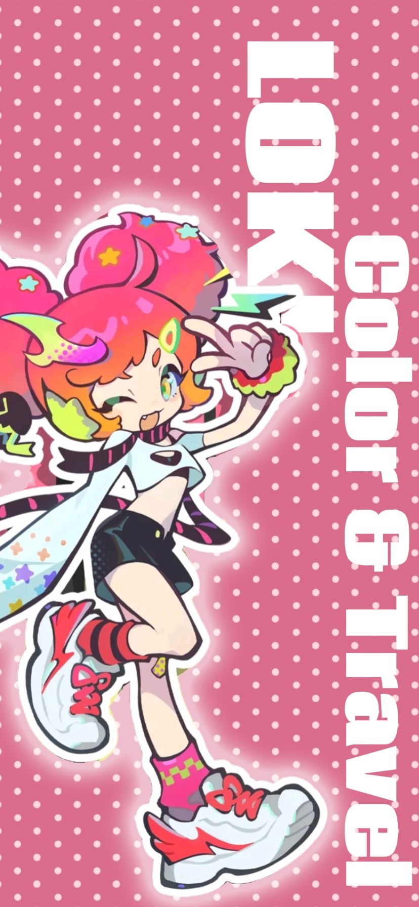 乱涂!彩世界✖️神界档案|角色壁纸①🦄 2