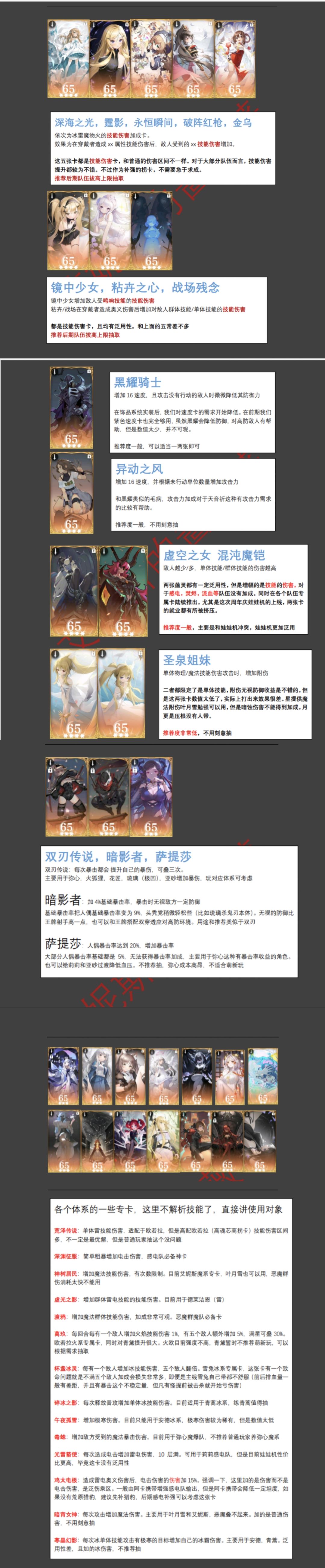 全蕴灵评测(截至二周年版本) 2