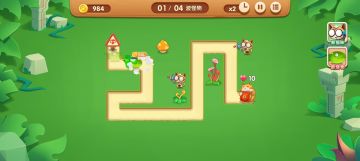 《萌猫保卫战》战斗界面-怪物金币+波束篇