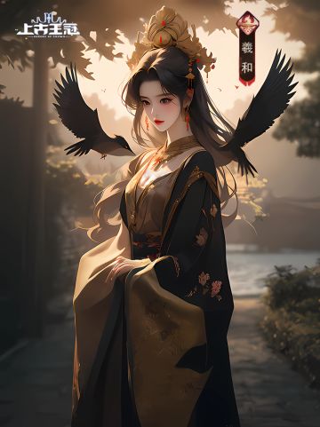 【爆】云梦法师「日月神女·羲和」原画爆料