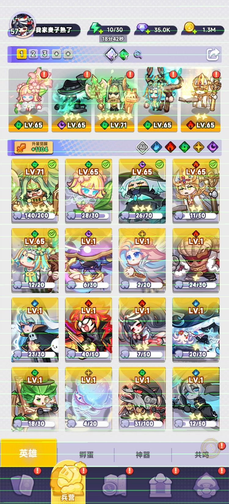 阵容分享 1