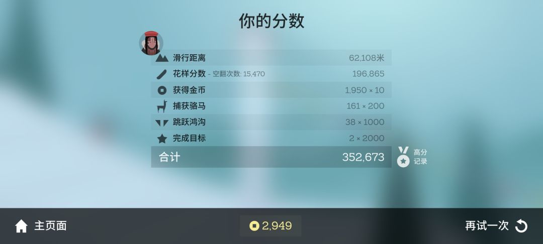 六万米,得有近五天 1